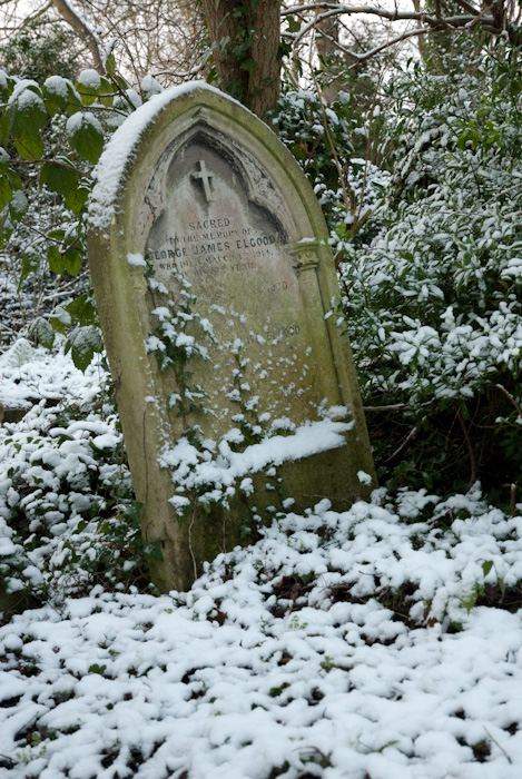 Tombstone in Highgate Cemetery East