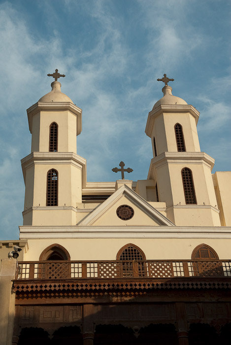 The Hanging Church in Coptic Cairo