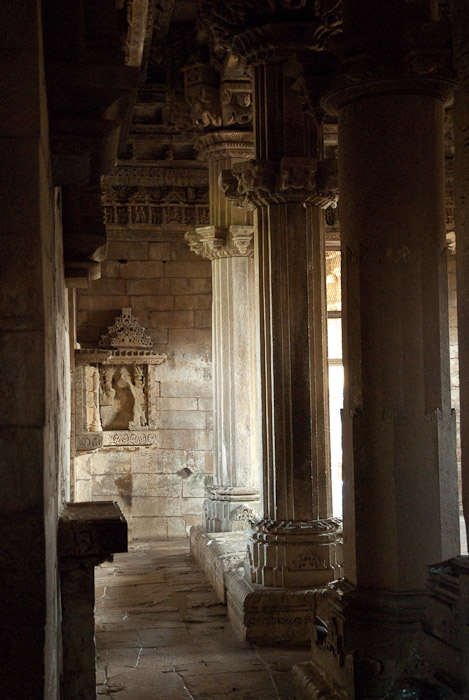 Temple Interior, Khajuraho