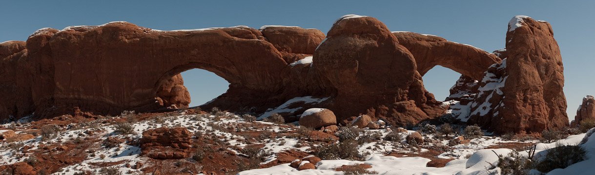 North South Arch, Arches National Park