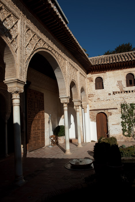 Courtyard at the Summer Place, The Generalife The Alhambra