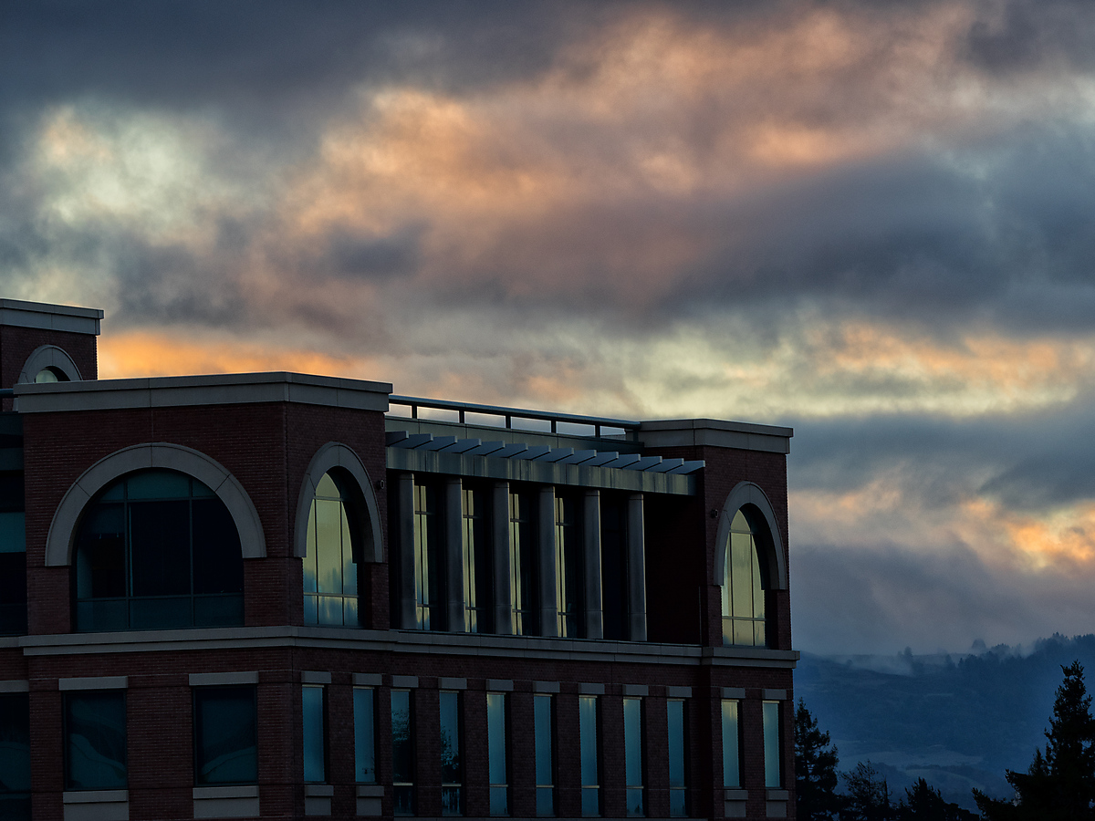 Winter Solstice Sunset, Sunnyvale