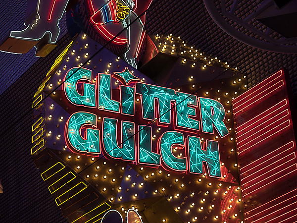Glitter Gulch Sign