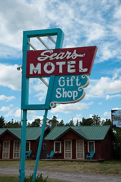 Sears Motel Sign