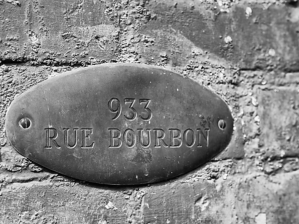 Rue Bourbon House Number