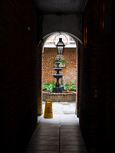 Halllway to Courtyards