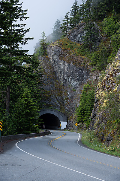 Tunnel, Hurricane Ridge Road
