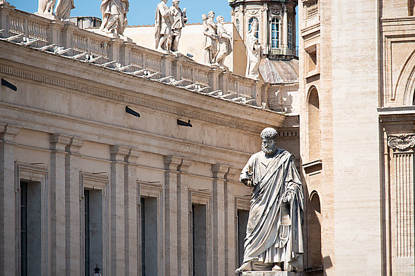 Statue at the Vatican