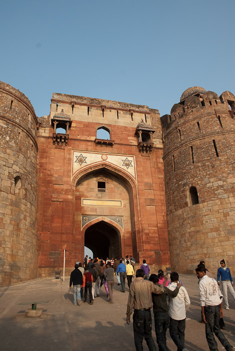 entrance, Purana Qila