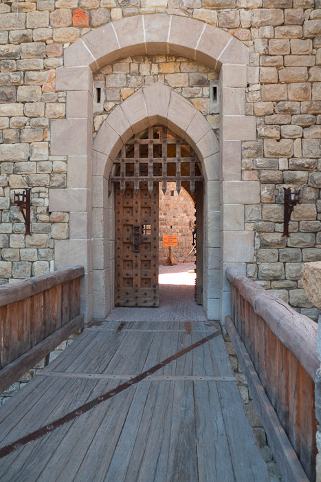 Entrance Gate at Castello Di Amorosa