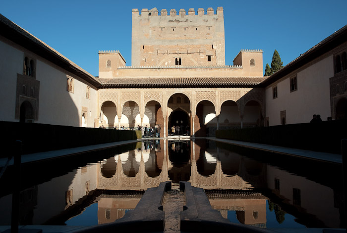 Patio de los Arrayanes, Palacio Nazaries, The Alhambra