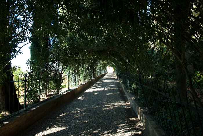 Covered Walkway, The Generalife