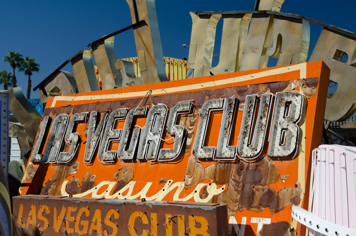 Las Vegas Club Sign
