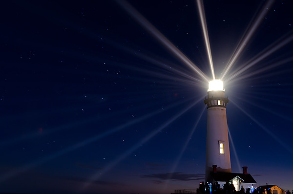 Fresnel Lens Lighting, Pigeon Point Lighthouse