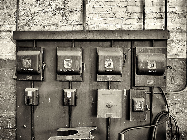 Engine Shop Electrical Panel