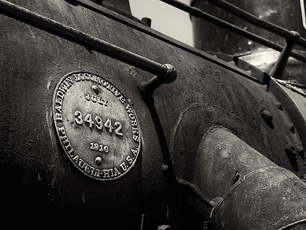 Locomotive Manufacture Plate