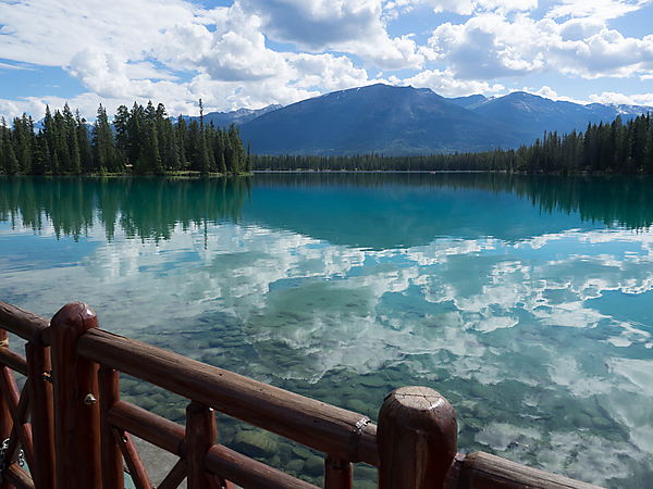 View Across Lac Beauvert