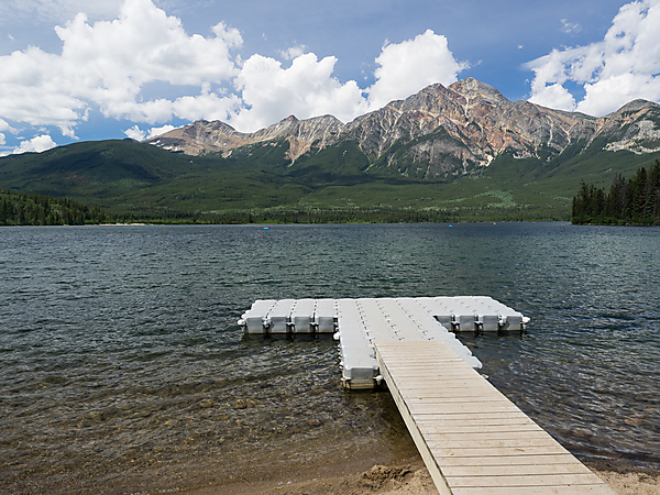 Boat Dock on Pyramid Lake