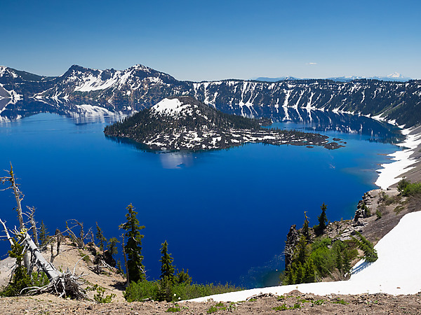 Crater Lake and Wizard Island