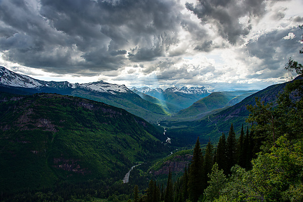 Glacial Valley, Going-to-the-Sun Road