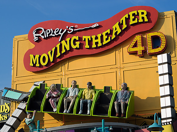 Ripley's Moving Theater Sign