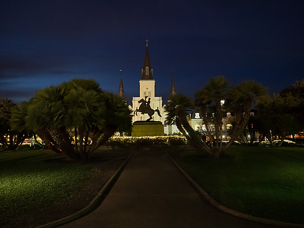 Andrew Jackson Statue & Saint Louis Cathedral