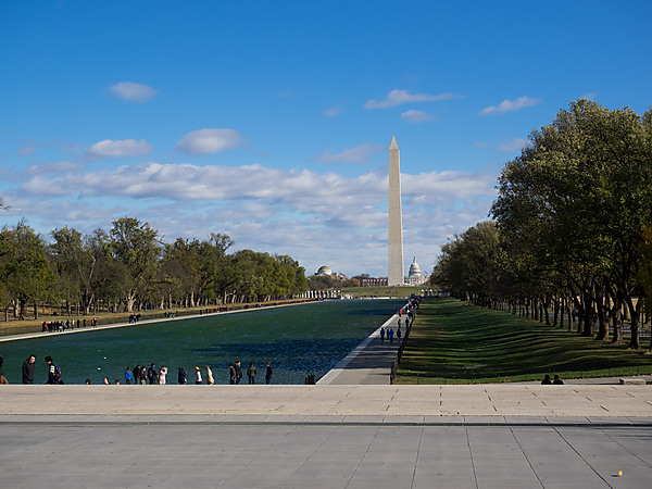 Washington Monument and US Capitol