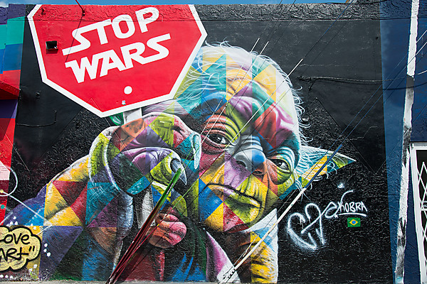 Yoda Mural