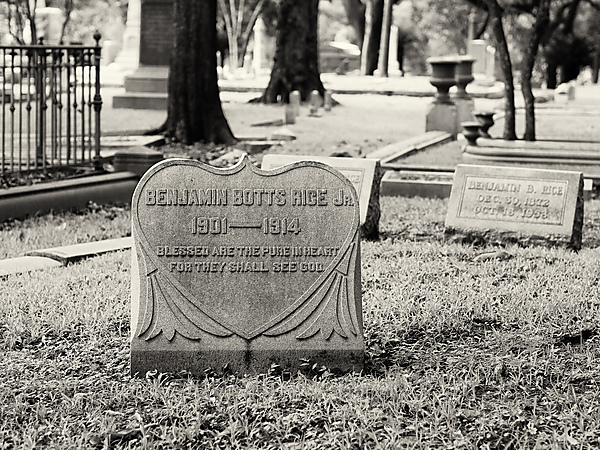 Benjamin Botts Rice Jr Tombstone