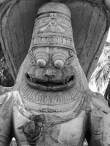 Idol of Lord Narasimha, Ugra Narashima Temple