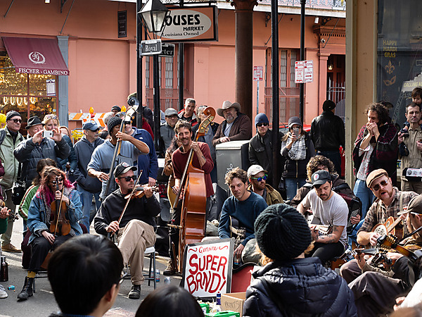 Musicians Playing in the Street
