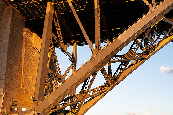 Undersider of Sydney Harbour Bridge