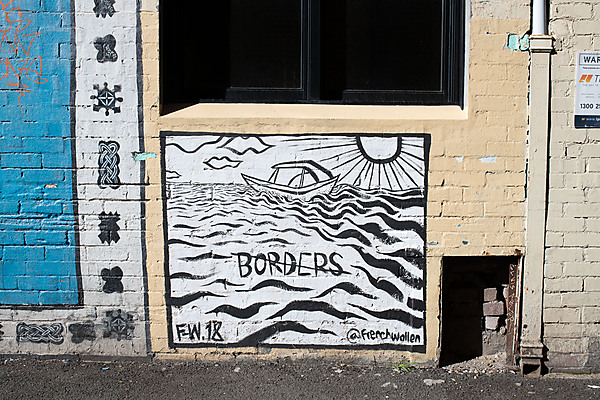 No Boarders Mural