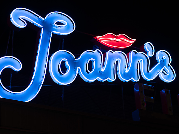 Joann's Fine Foods Sign
