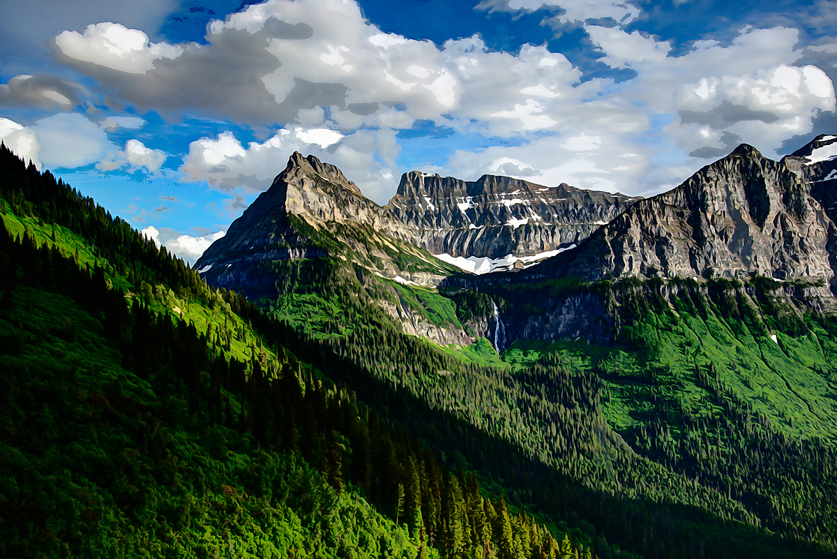 Mt. Oberlin, Glacier National Park