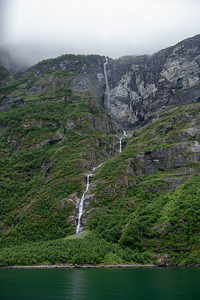 Waterfall, Geiranger Fjord