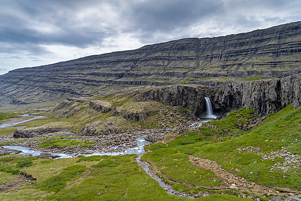 Waterfall along Route 939