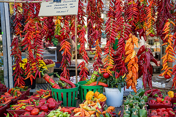 Red Peppers at Jean Talon Market