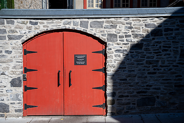 Gate in Old Quebec City