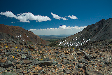 View from Burro Pass