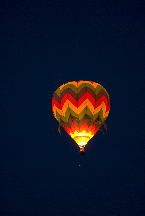 Flying into the Dawn Sky