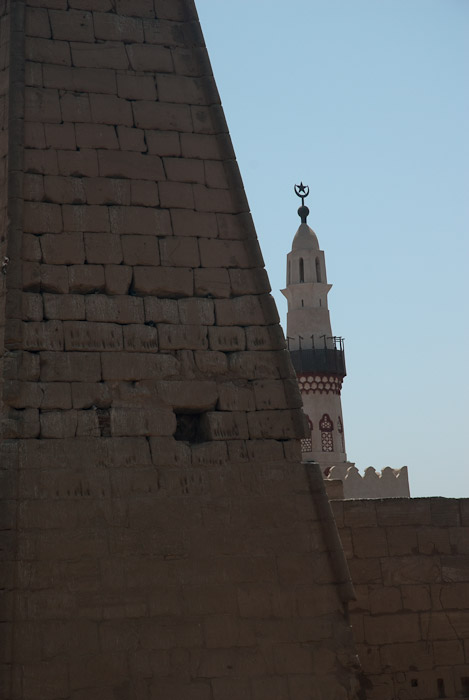 Mosque of Abu el-Haggag at Luxor Temple