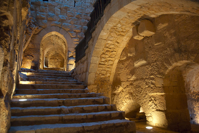 Interior of Aijoun Castle