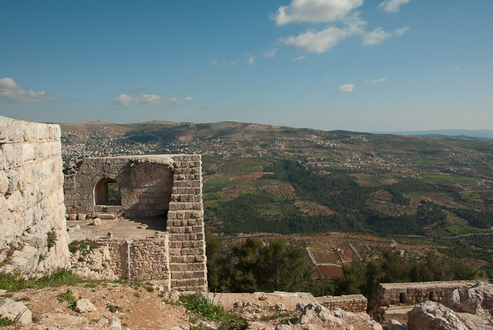 View from Aijoun Castle