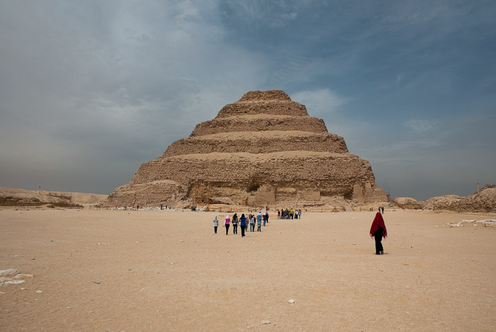 Zoser's Step Pyramid at Saqqara