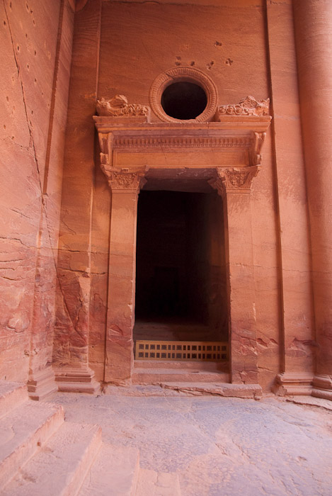 Entrance to one of the Side Chambers of The Treasury