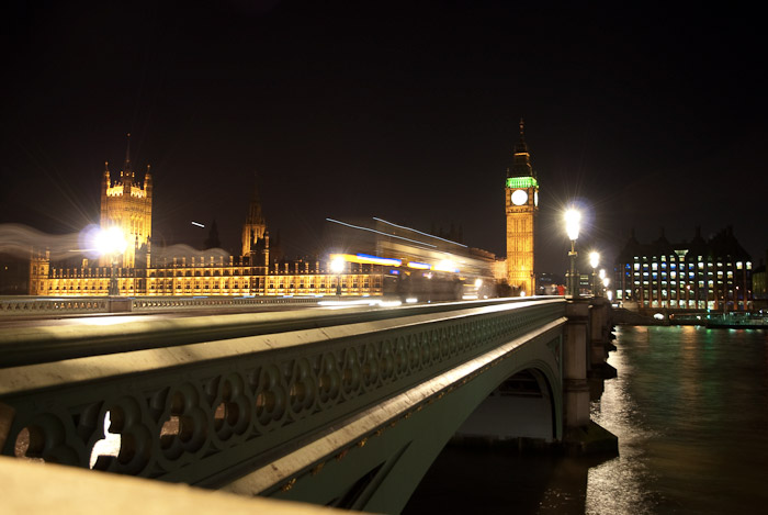 Westminster Bridge at Night