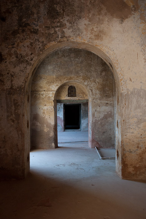 hallway, Bhopal Taj Mahal