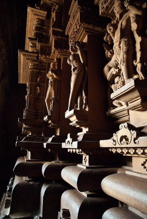 Temple Interior, Khajuraho