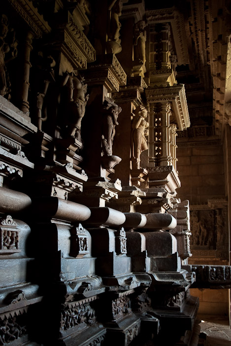 Temple Interior, Khajuraho